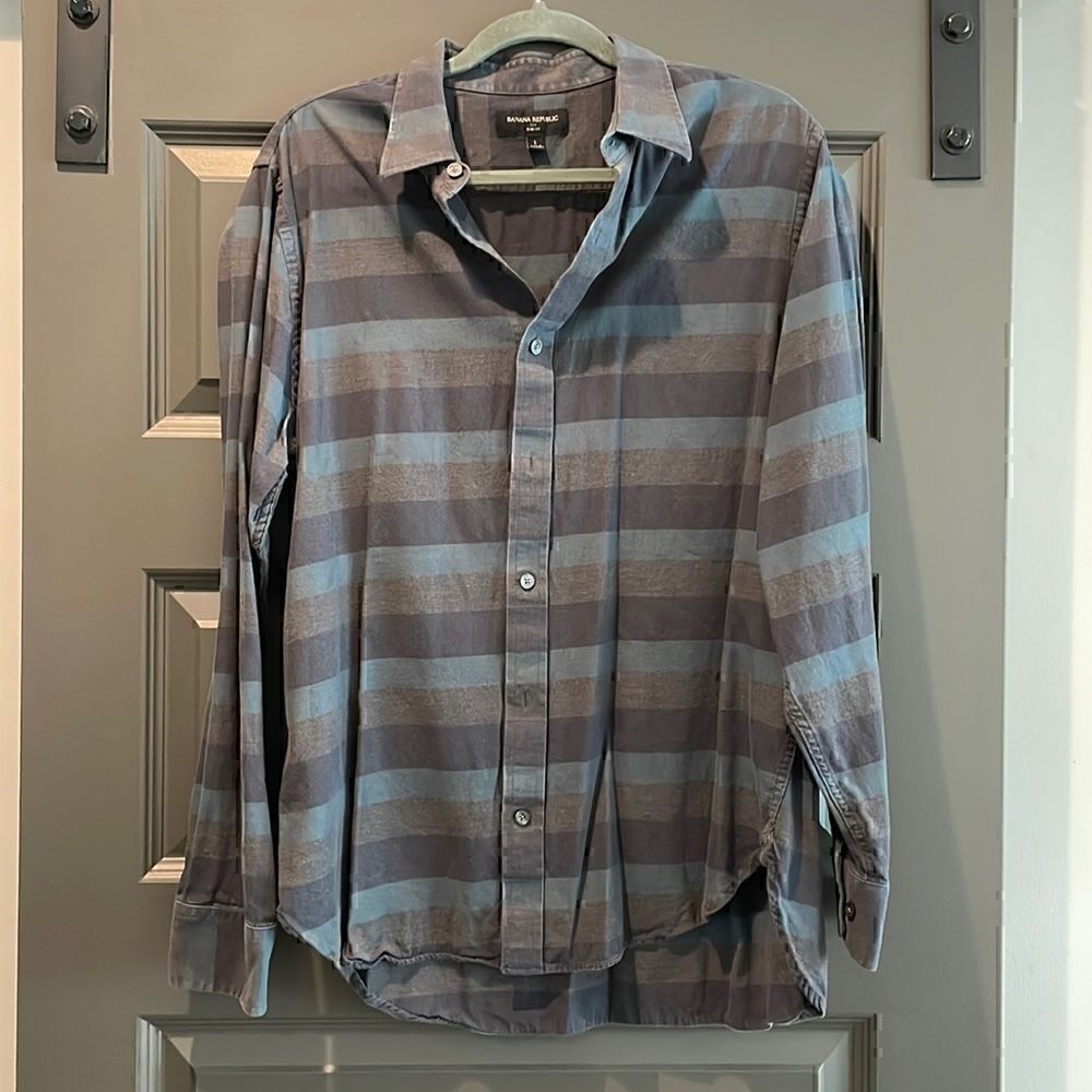 Banana Republic Slim Fit Button Down Shirt